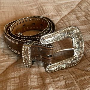 Blazin Roxx Western Bling Belt
